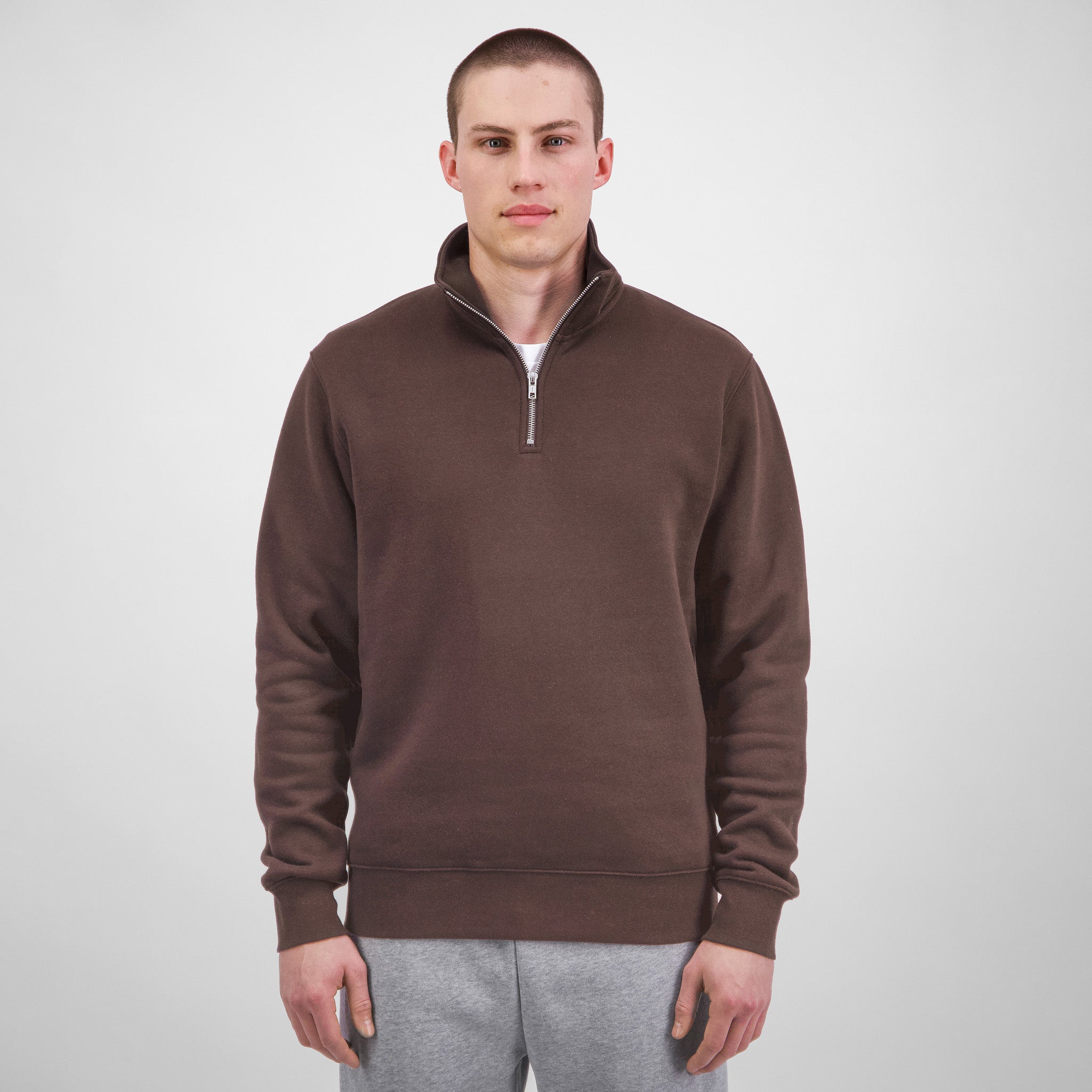 Espresso Everyday Mens 1/4 Zip