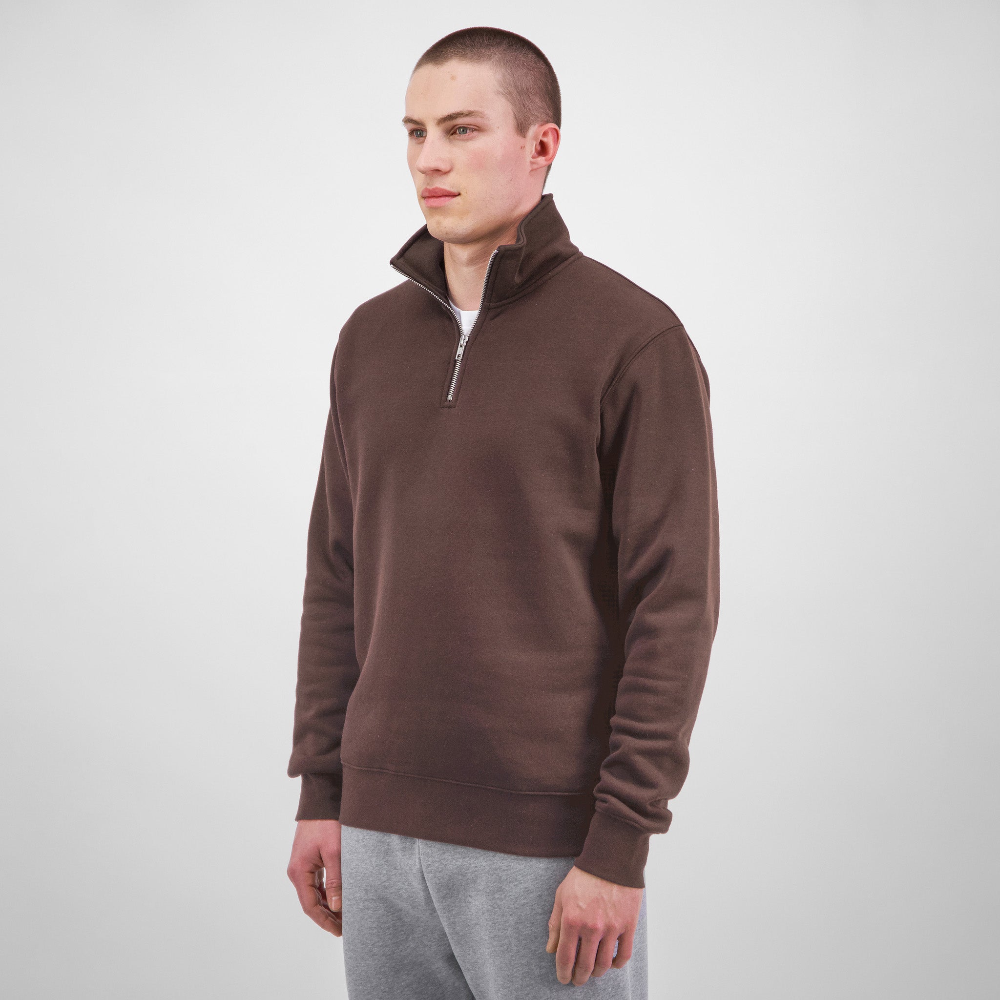 Espresso Everyday Mens 1/4 Zip