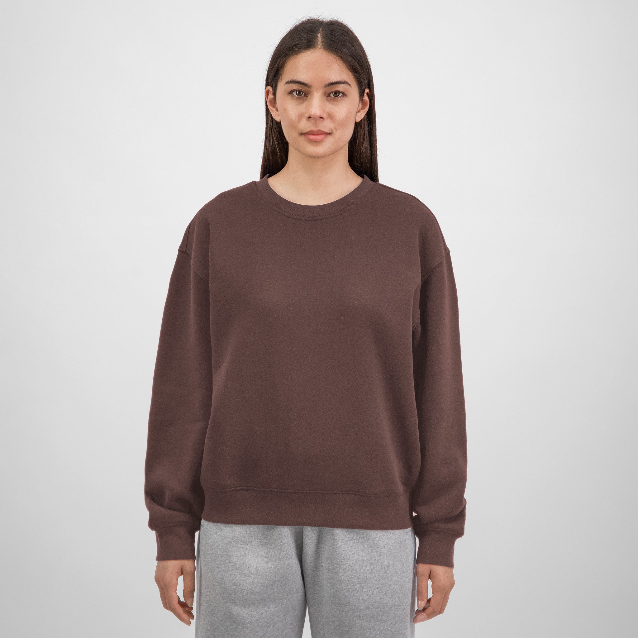 Espresso Everyday Womens Crew Sweatshirt