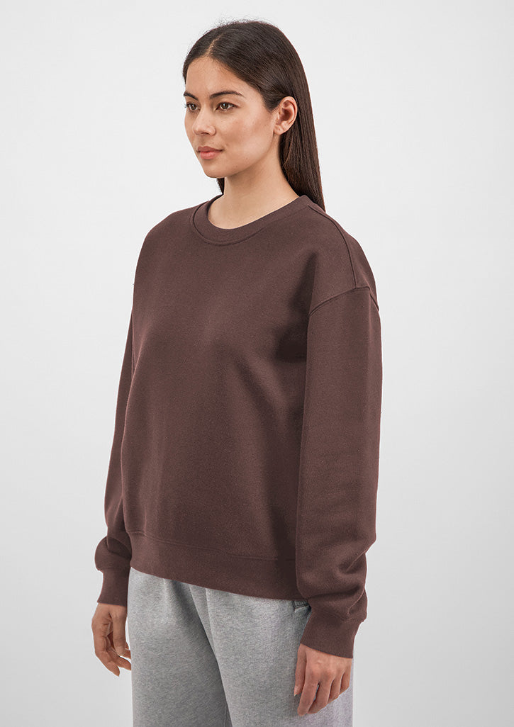 Espresso Everyday Womens Crew Sweatshirt