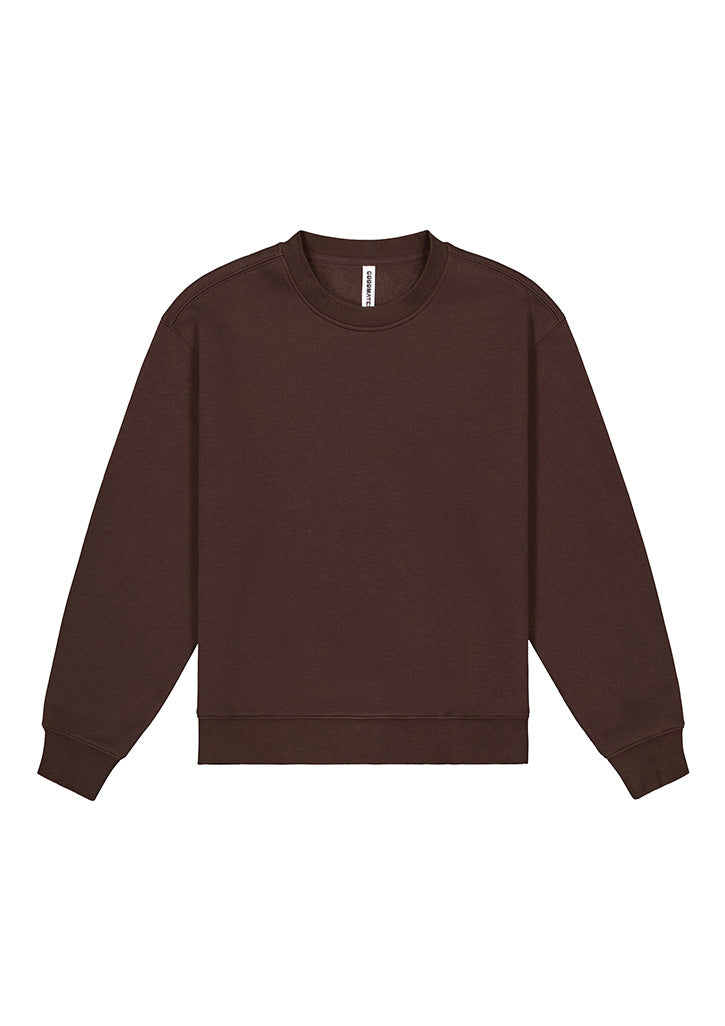 Espresso Everyday Womens Crew Sweatshirt
