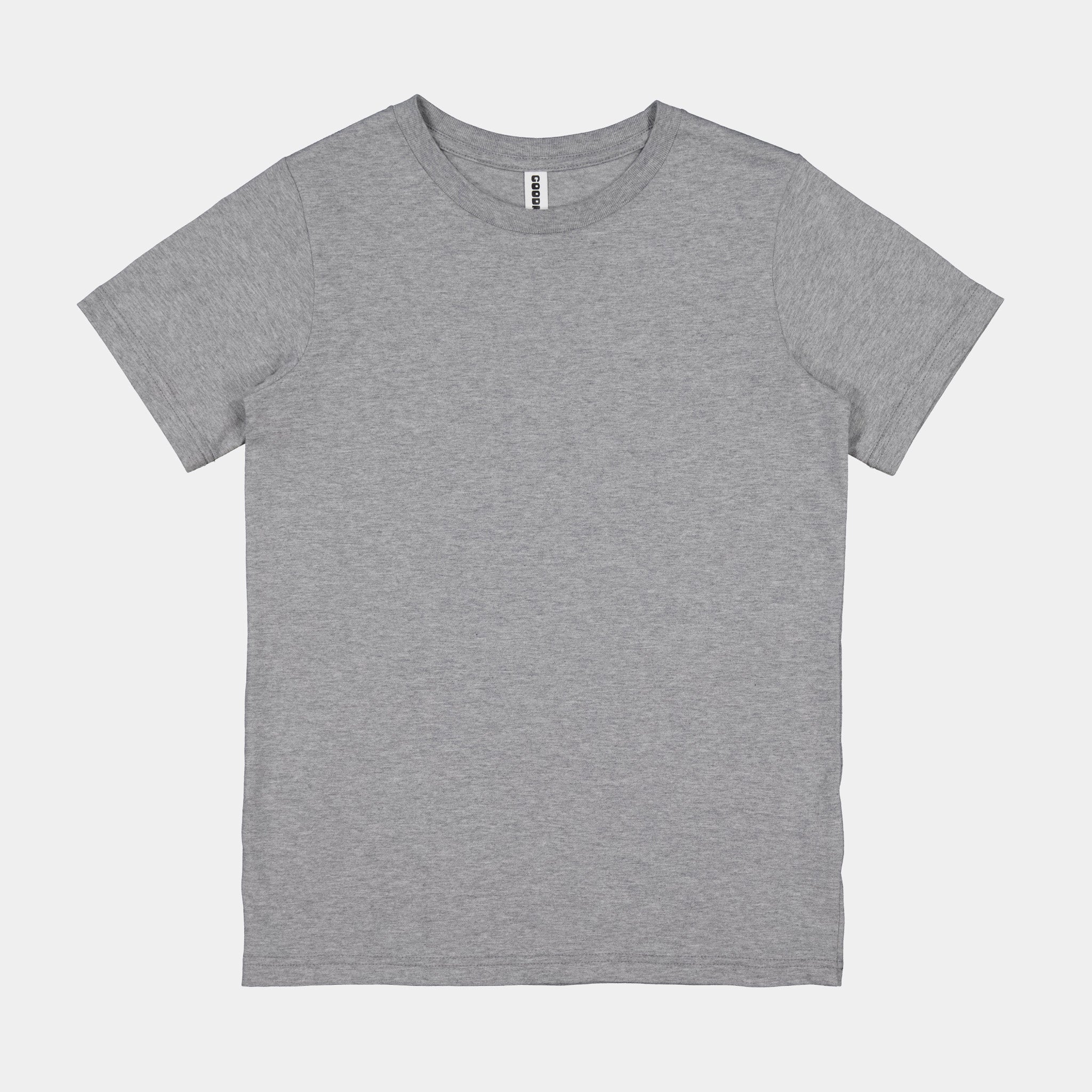 Grey Marle Kids Basis Short Sleeve Tee