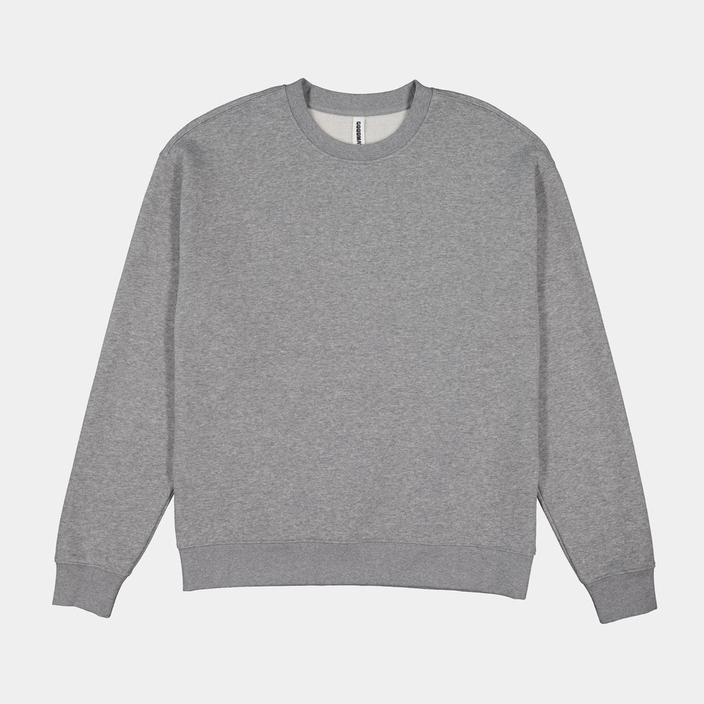 Grey Marle Mens Everyday Crew Sweatshirt