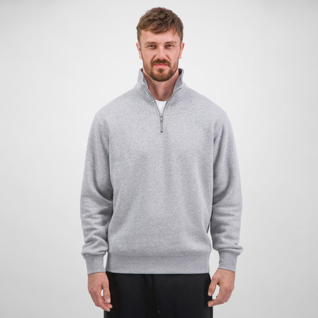 Grey Marle Mens Everyday 1/4 Zip