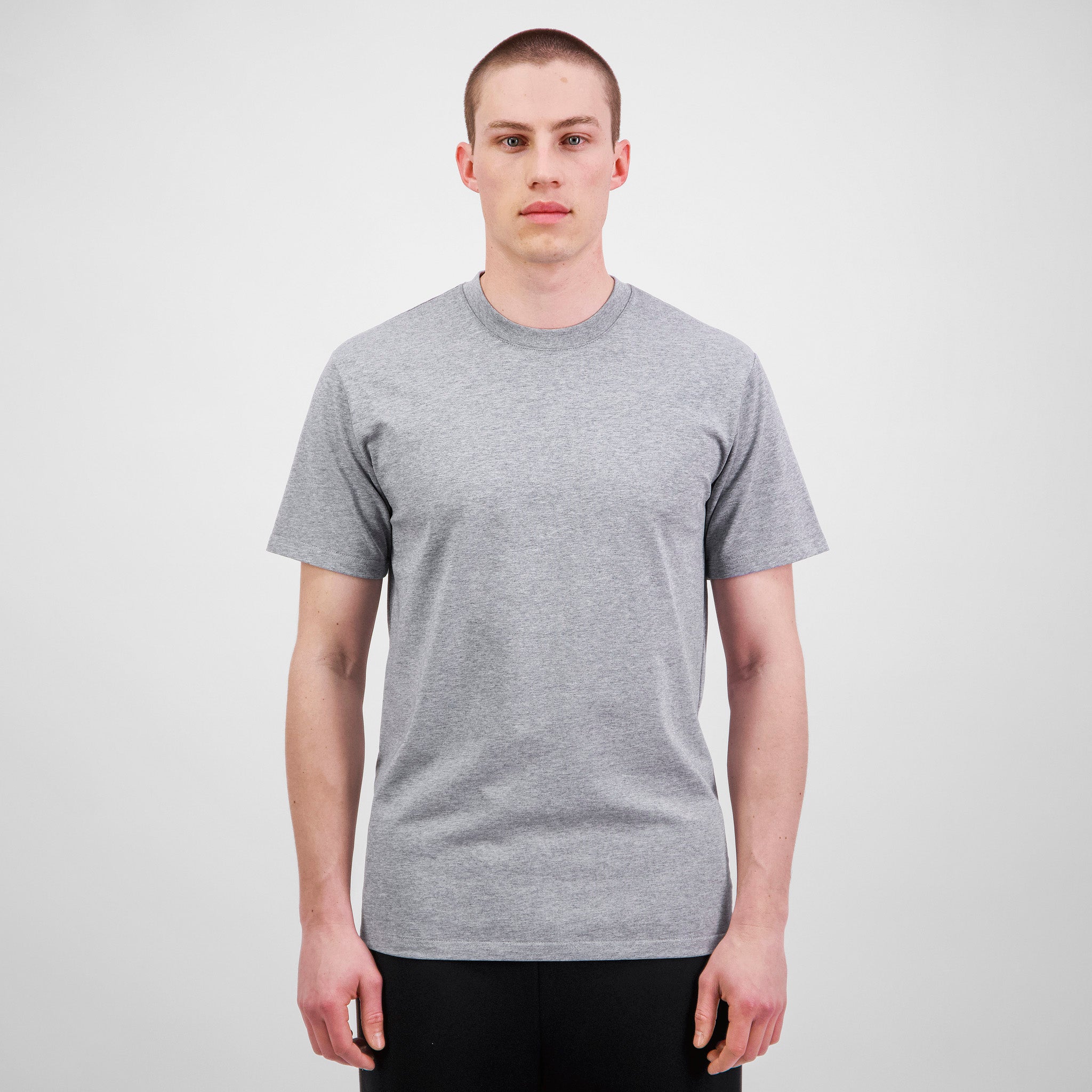Grey Marle Mens Everyday Short Sleeve Tee