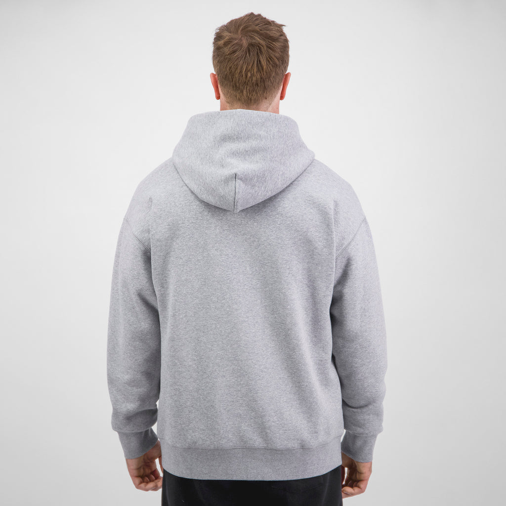 Grey Marle Mens Everyday Zip Hoodie