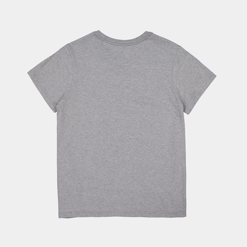 Grey Marle Womens Basis Short Sleeve Tee