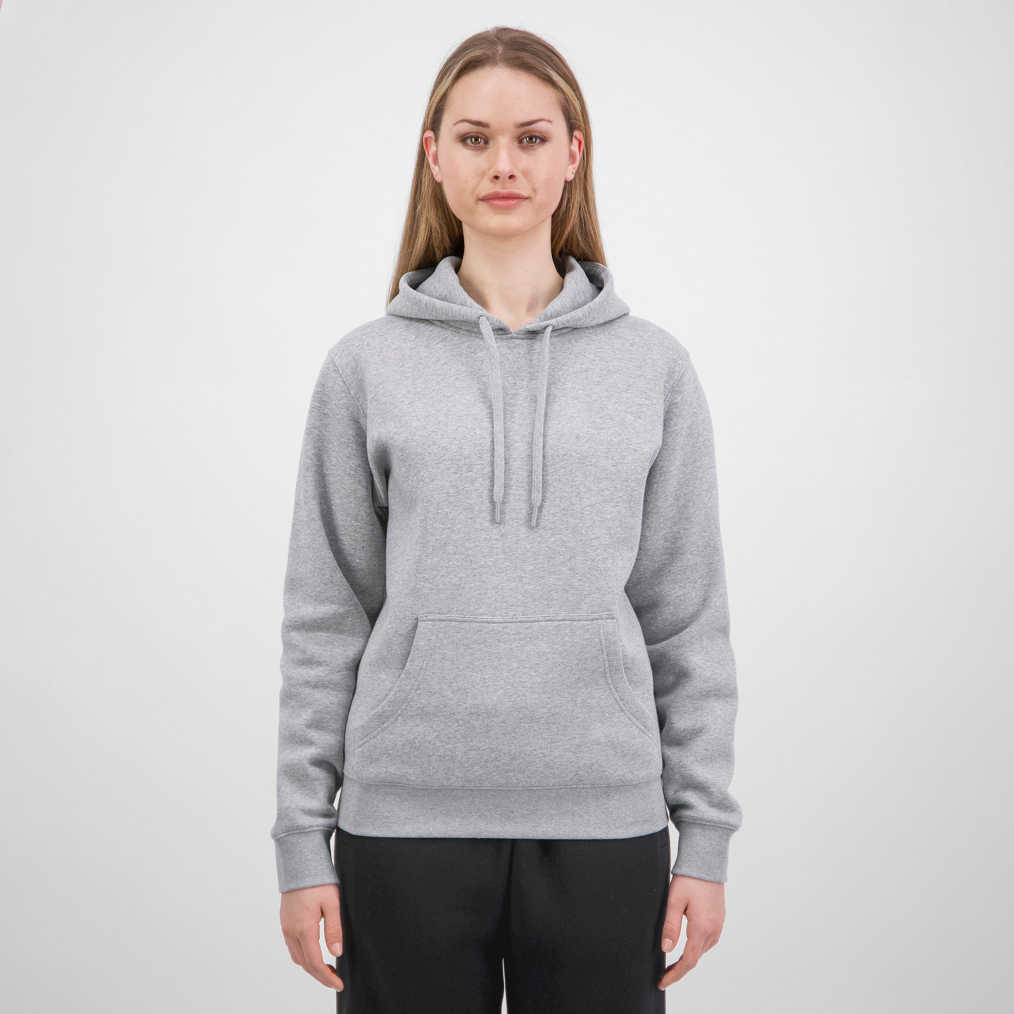 Grey Marle Womens Everyday Hoodie