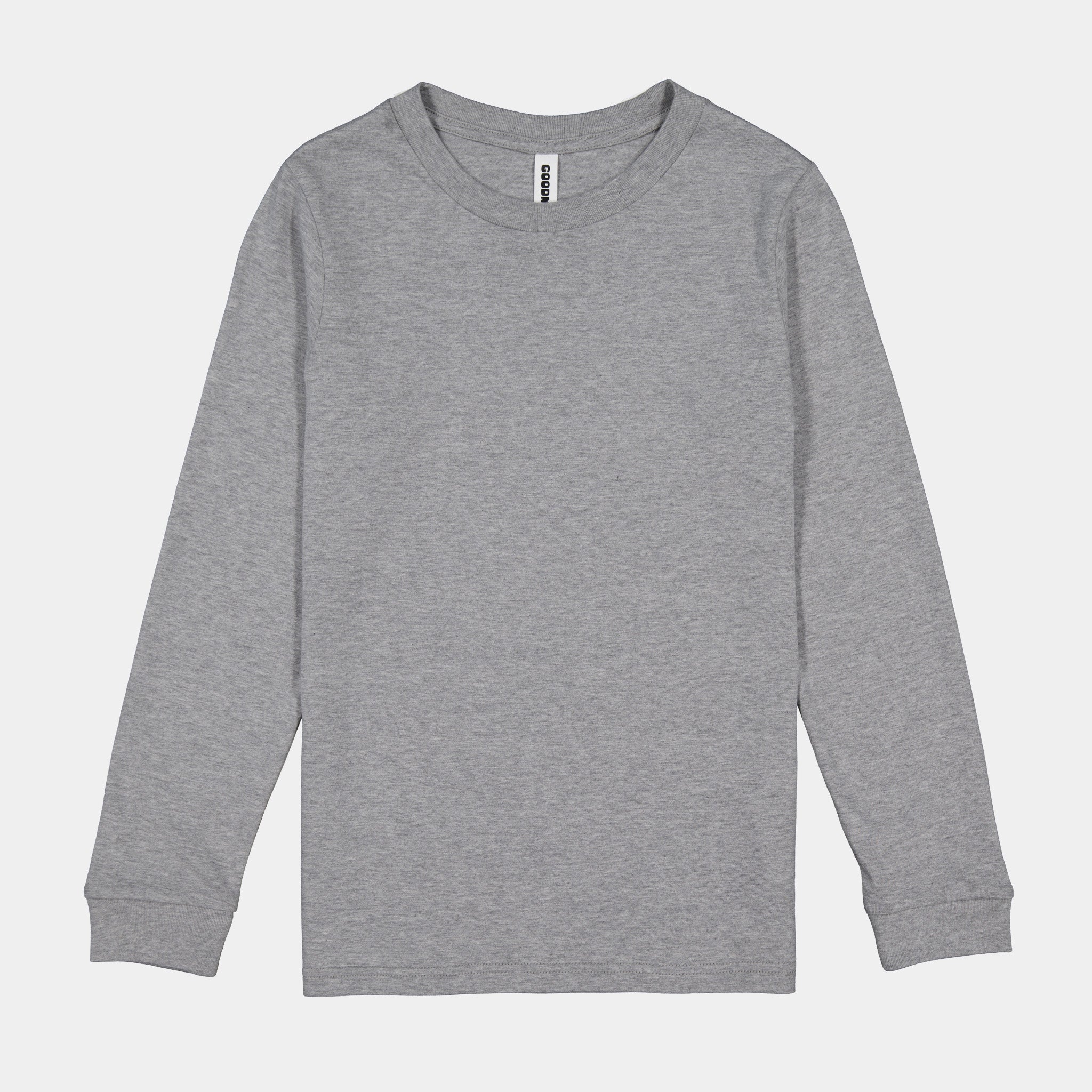 Grey Marle Youth Basis Long Sleeve Tee