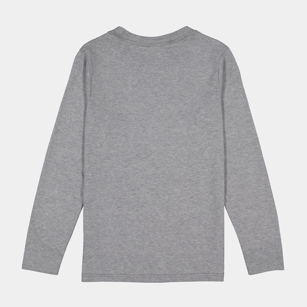 Grey Marle Kids Basis Long Sleeve Tee