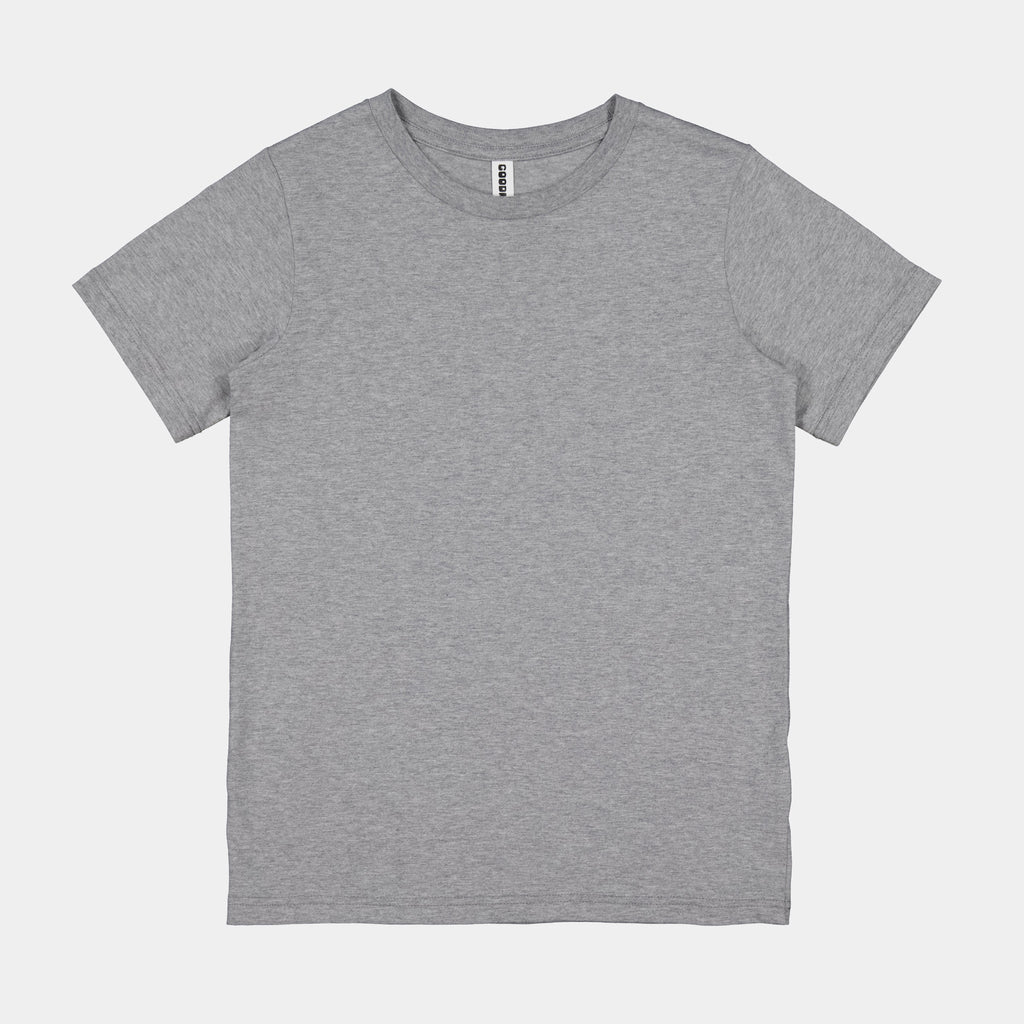 Grey Marle Youth Basis Short Sleeve Tee