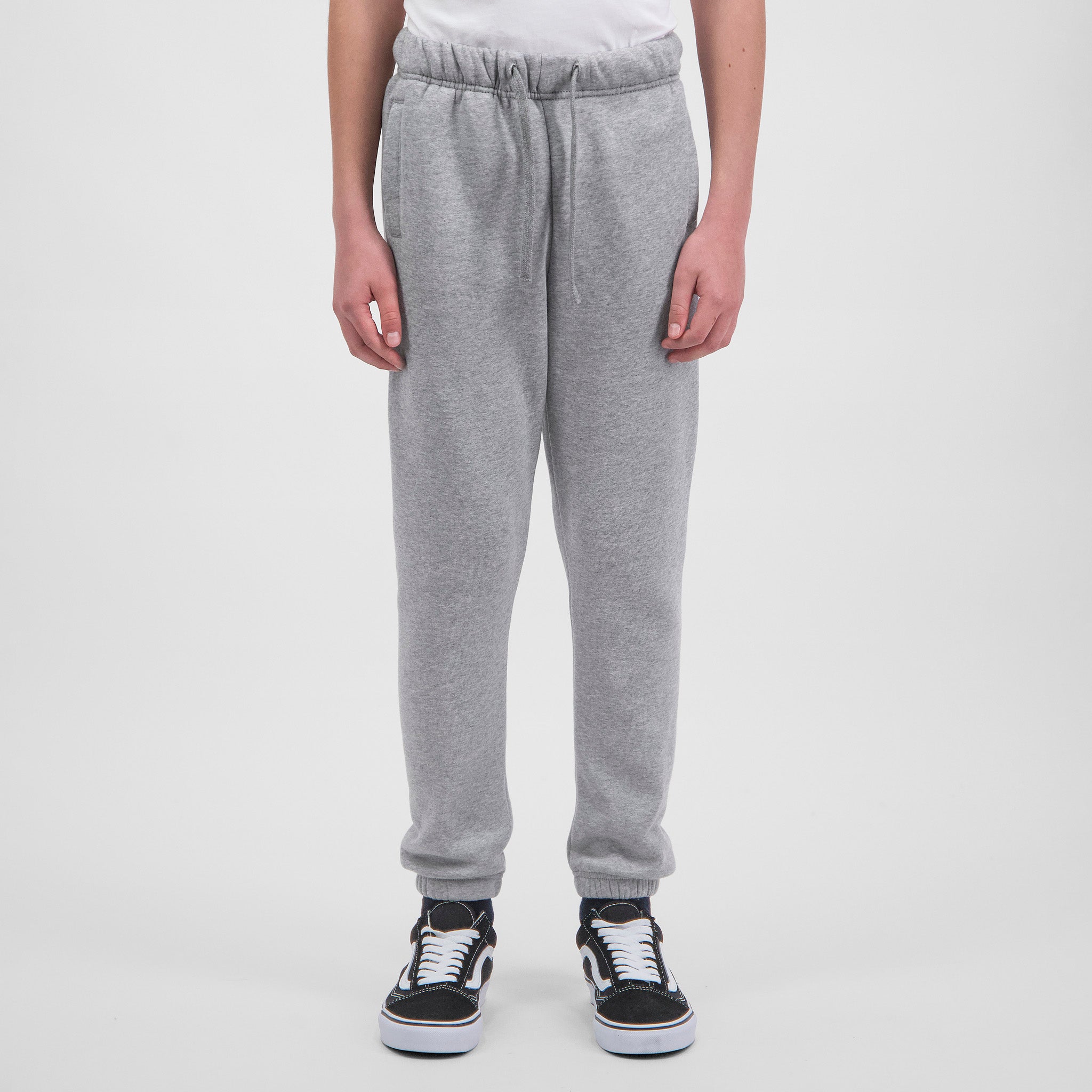 Grey Marle Youth Basis Track Pant