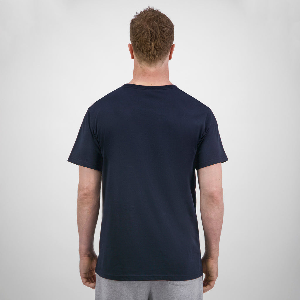 Navy Mens Basis Short Sleeve Tee