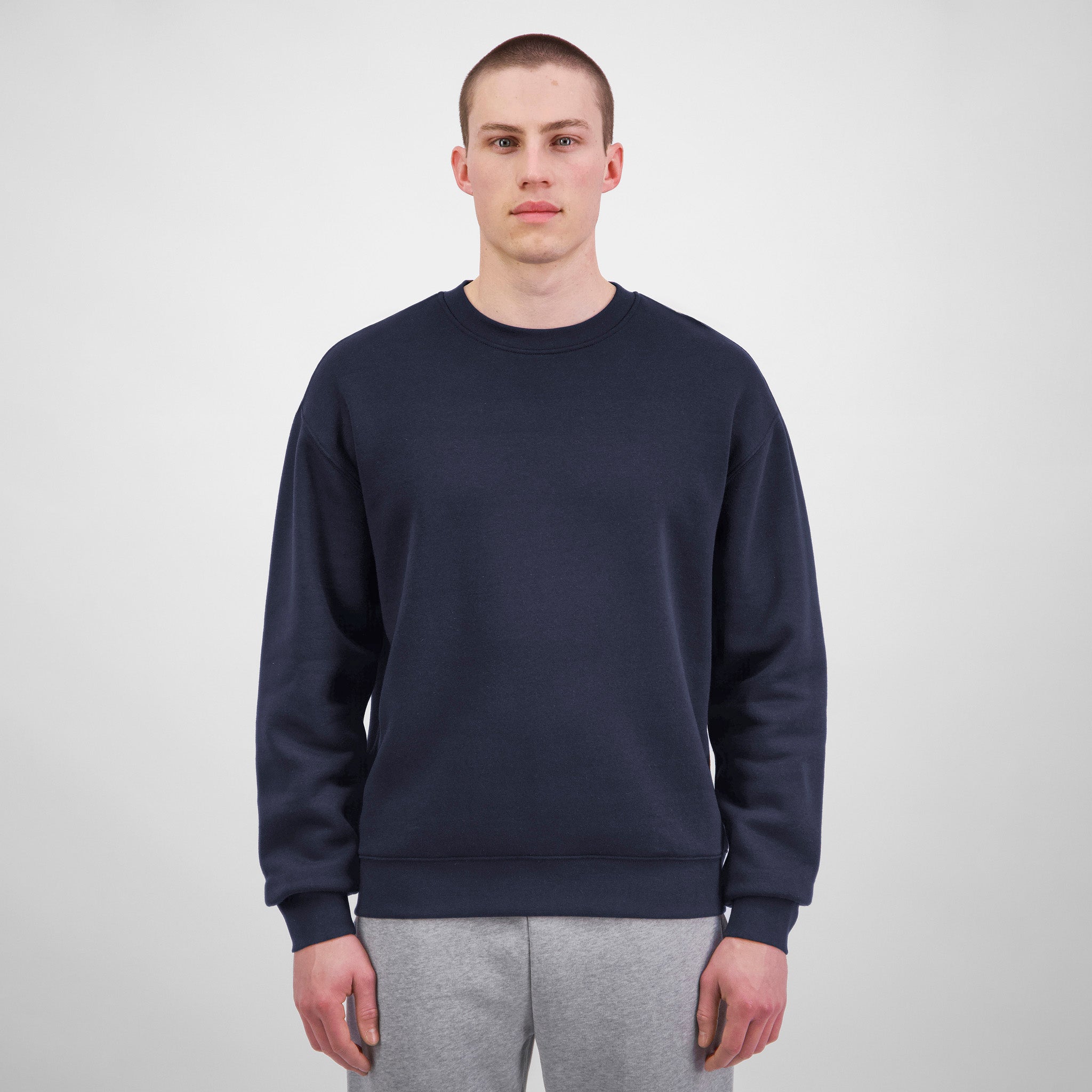 Navy Mens Everyday Crew Sweatshirt