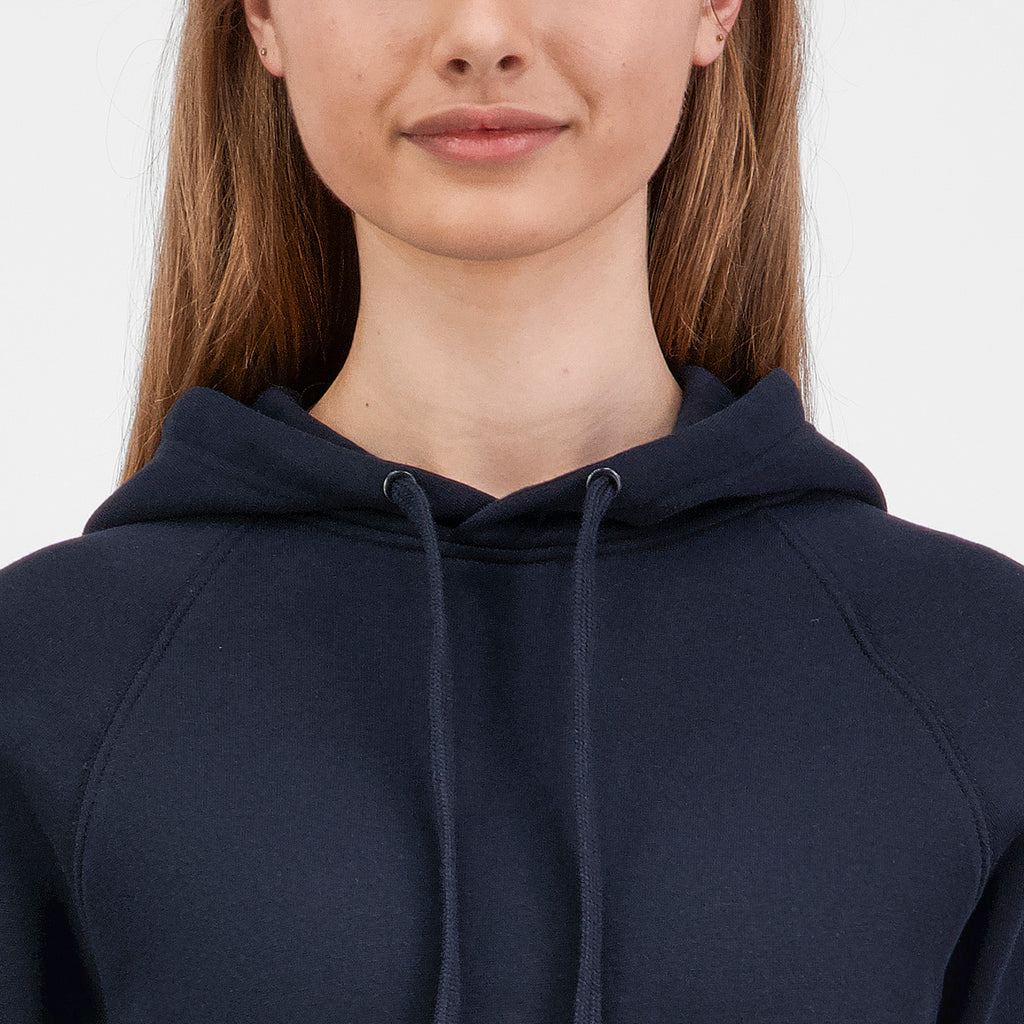 Navy Womens Basis Hoodie