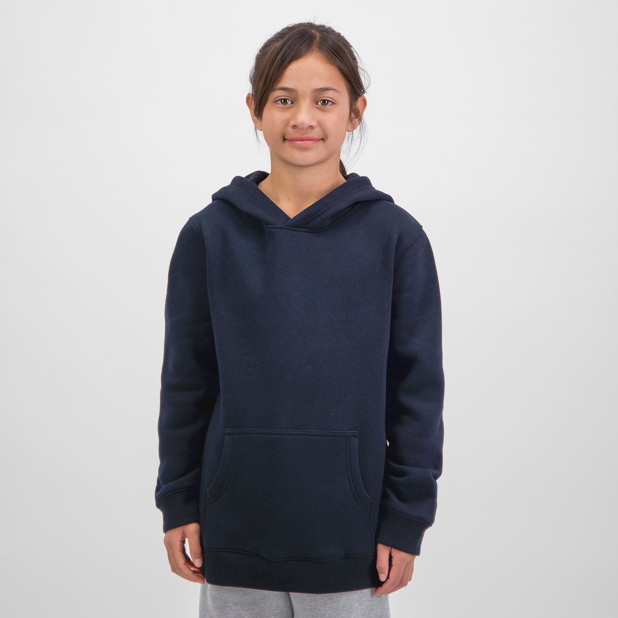 Navy Kids Basis Hoodie