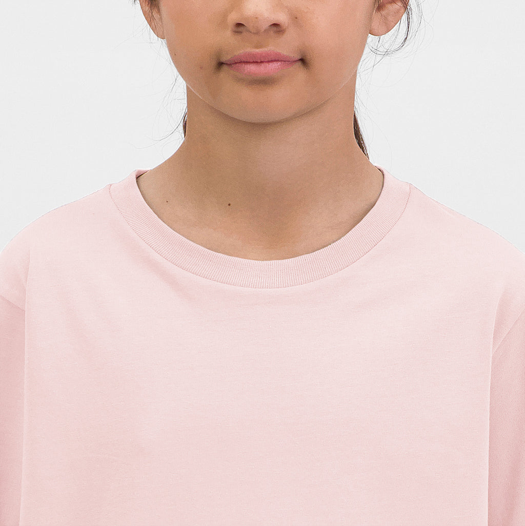 Pink Kids Basis Short Sleeve Tee