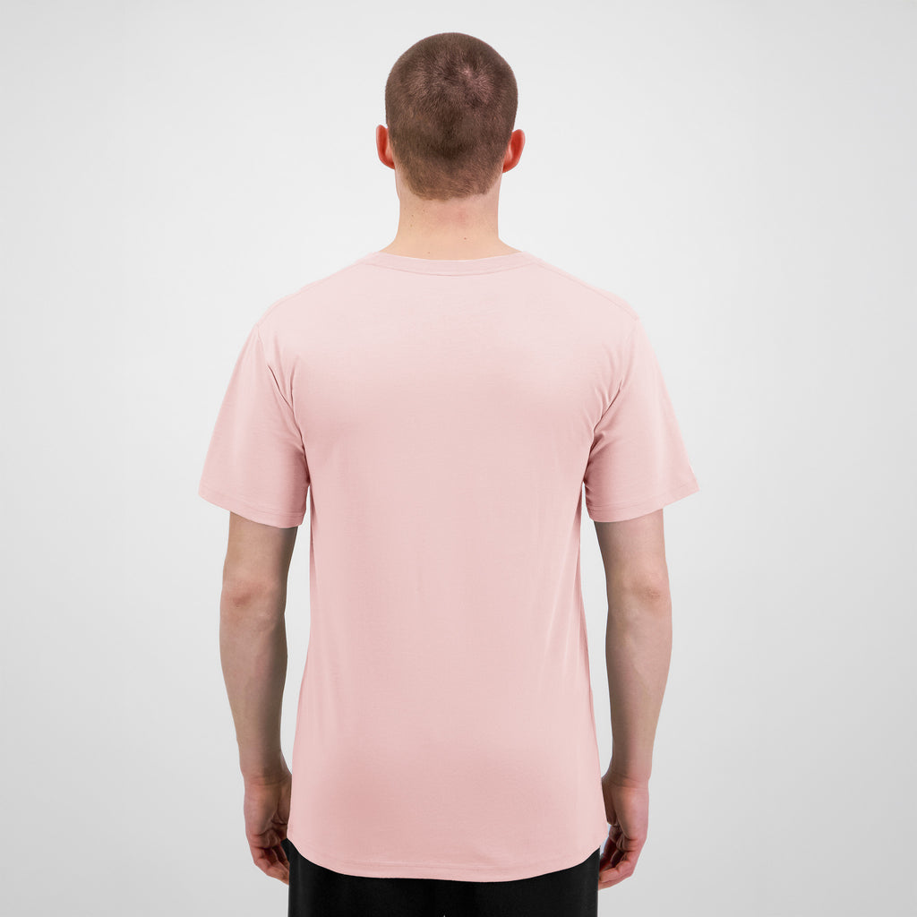 Pink Mens Basis Short Sleeve Tee