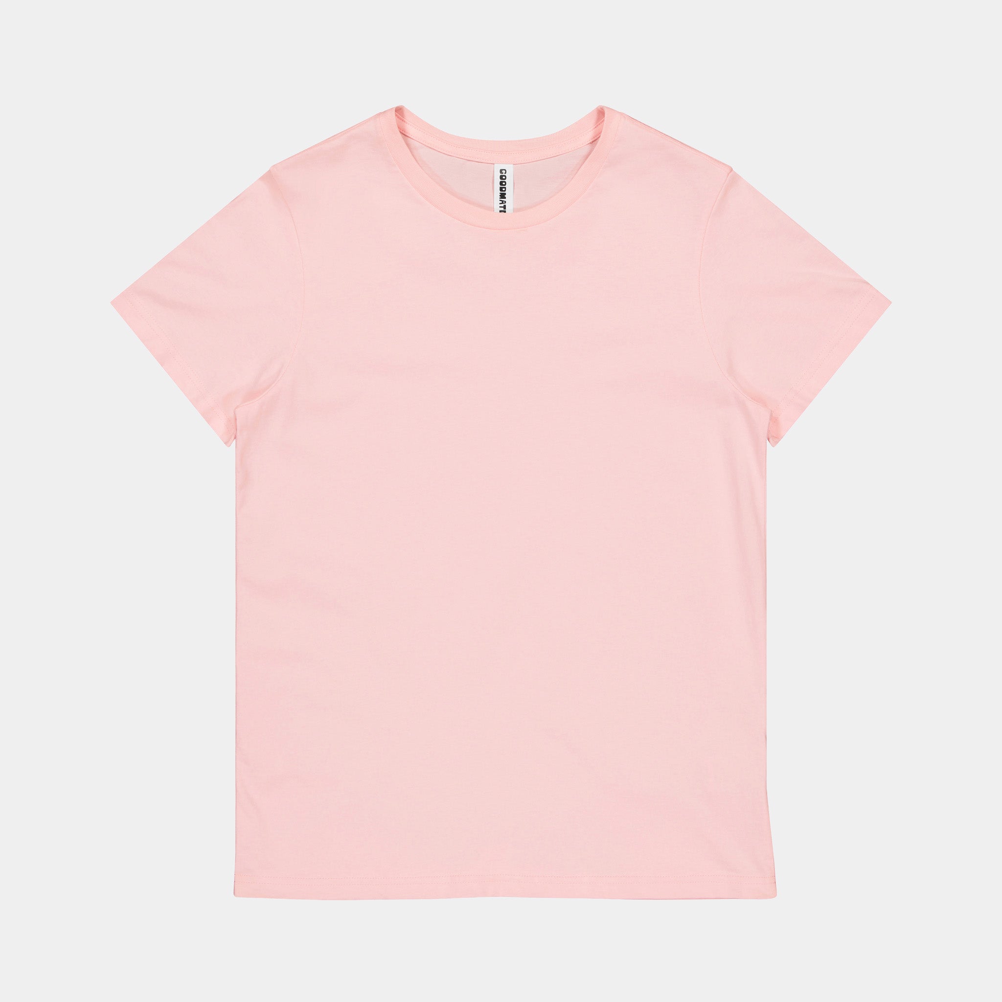 Pink Womens Basis Short Sleeve Tee