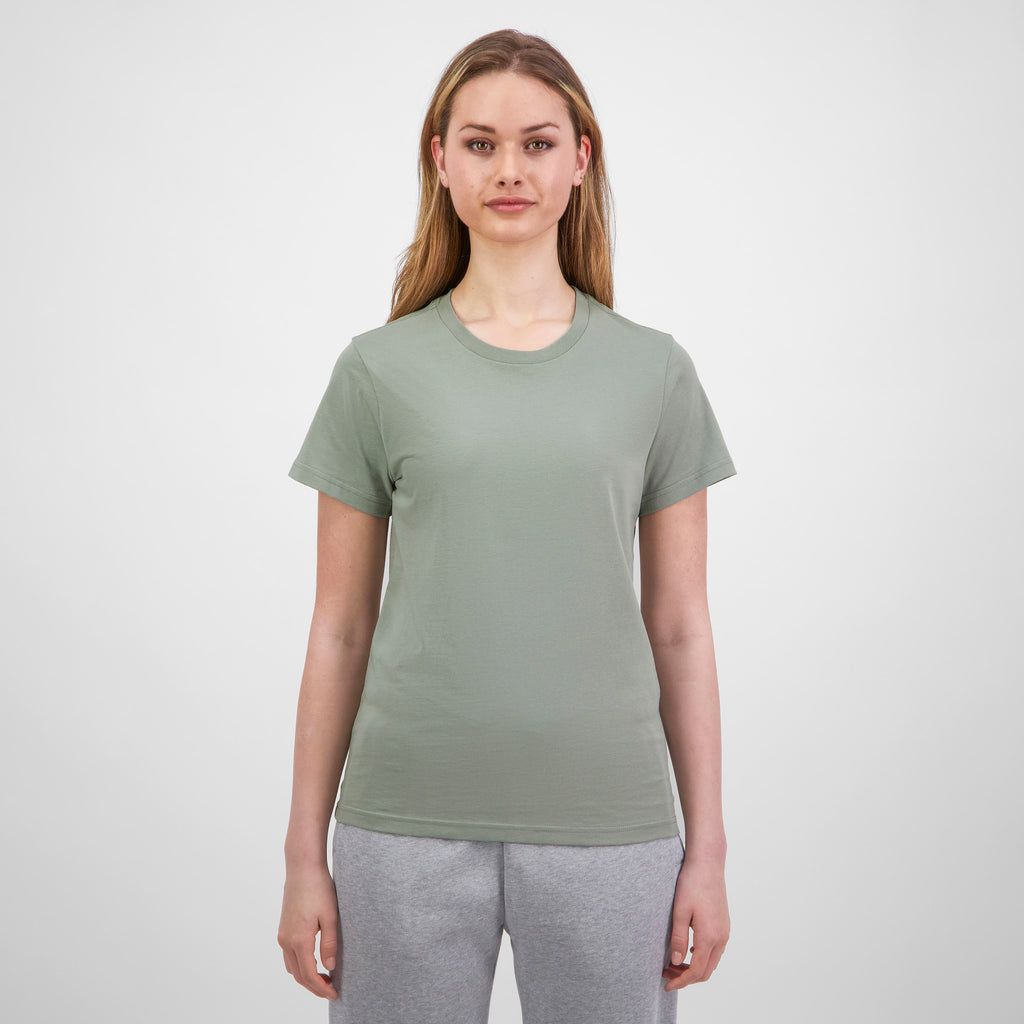 Pistachio Womens Basis Short Sleeve Tee