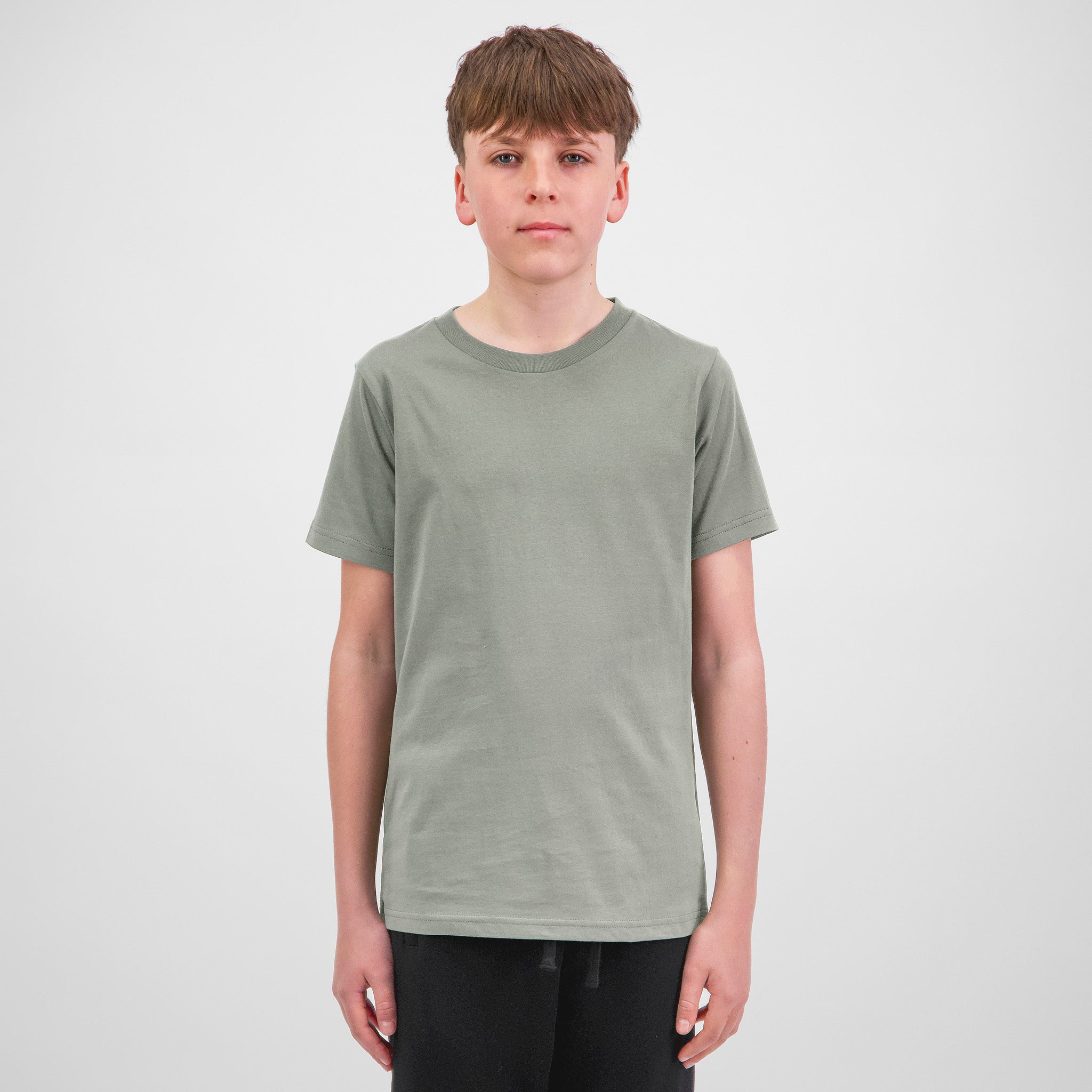 Pistachio Youth Basis Short Sleeve Tee