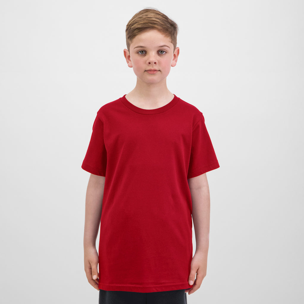 Red Kids Basis Short Sleeve Tee