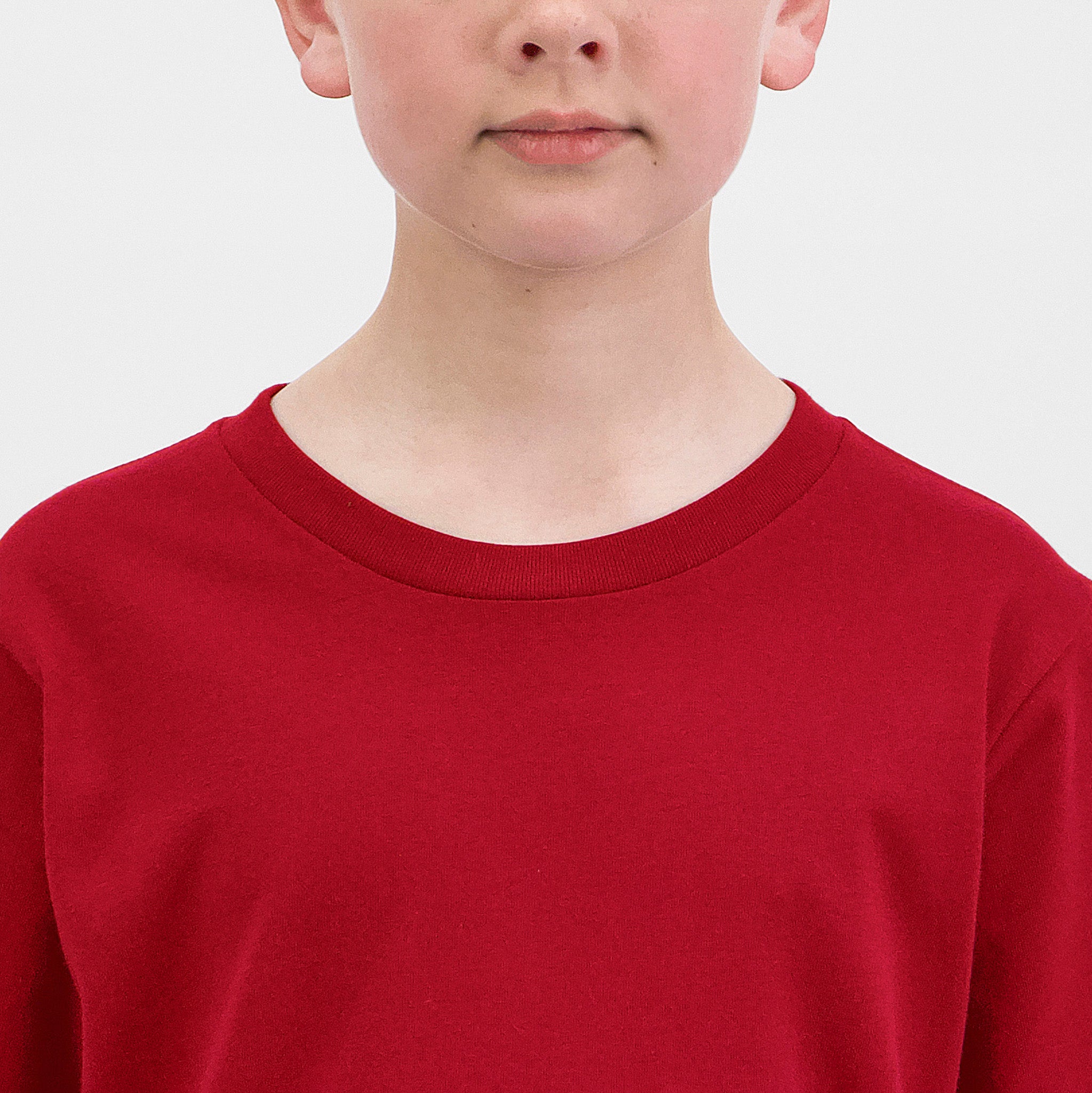 Red Kids Basis Short Sleeve Tee