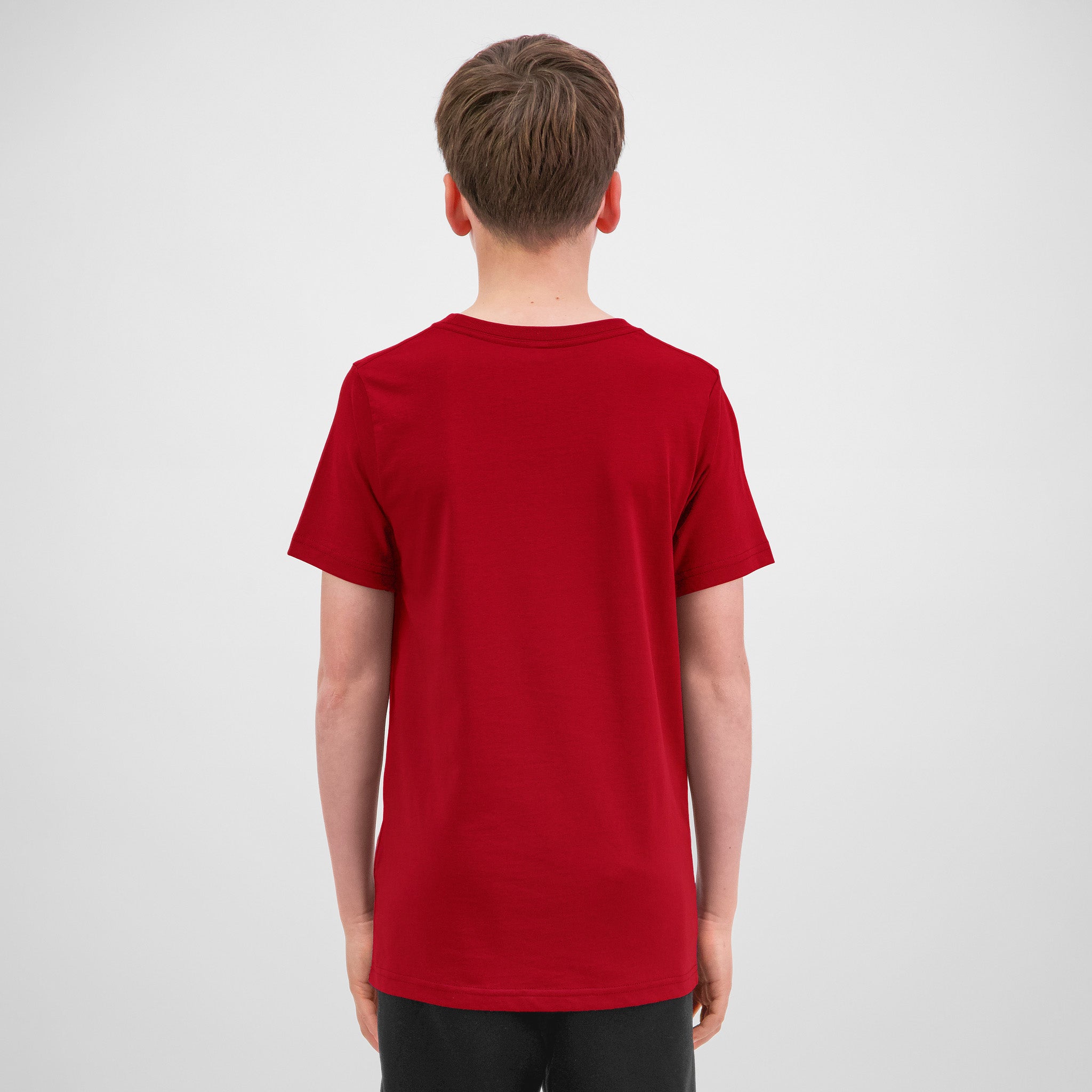 Red Youth Basis Short Sleeve Tee