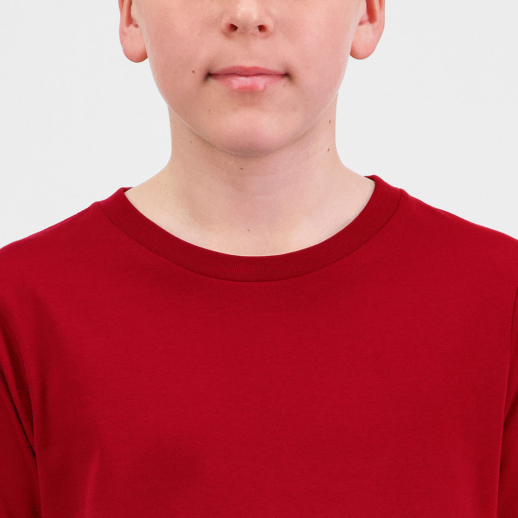 Red Youth Basis Short Sleeve Tee