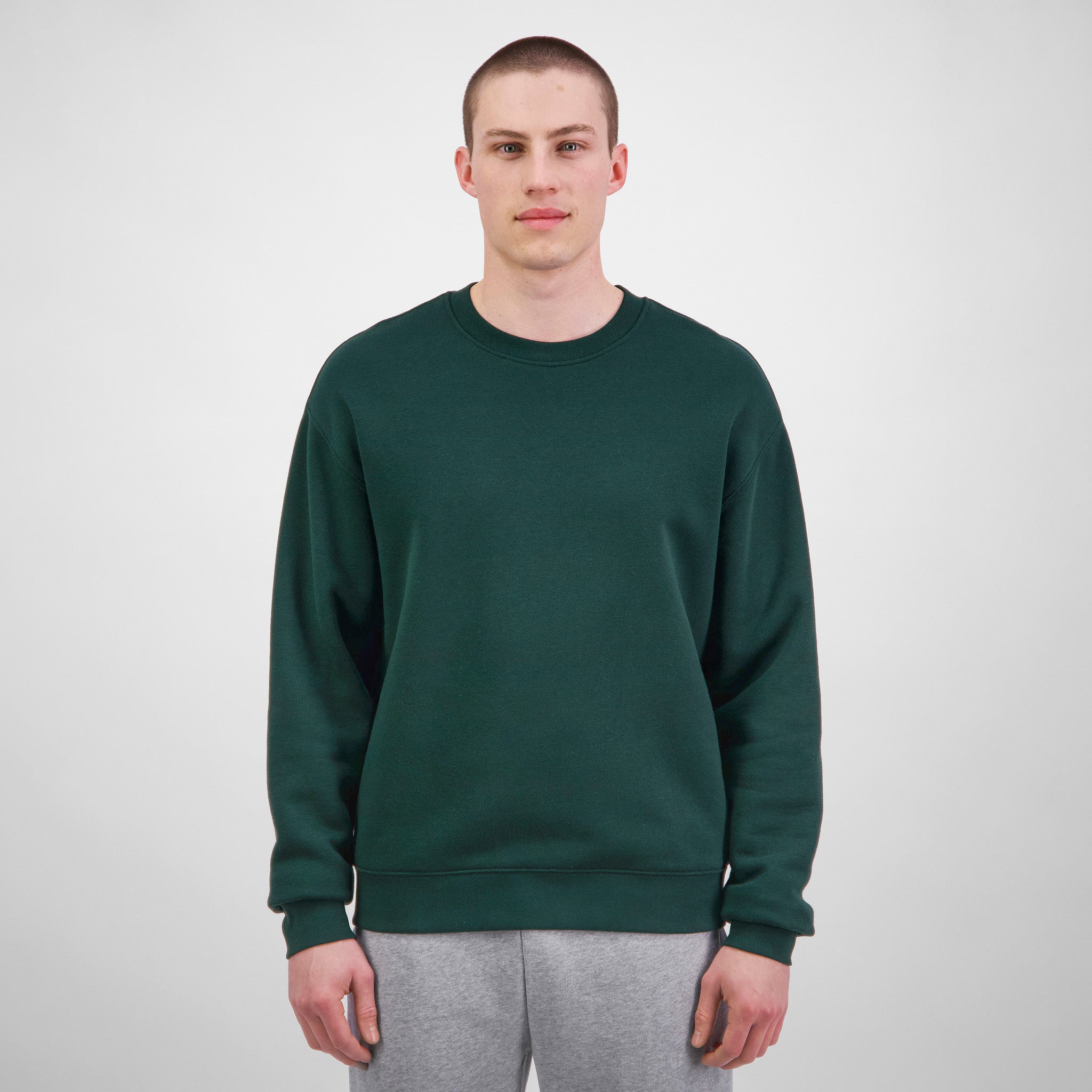 Scarab Green Mens Everyday Crew Sweatshirt