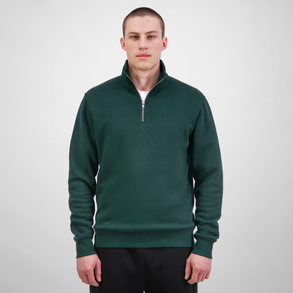 Scarab Green Mens Everyday 1/4 Zip