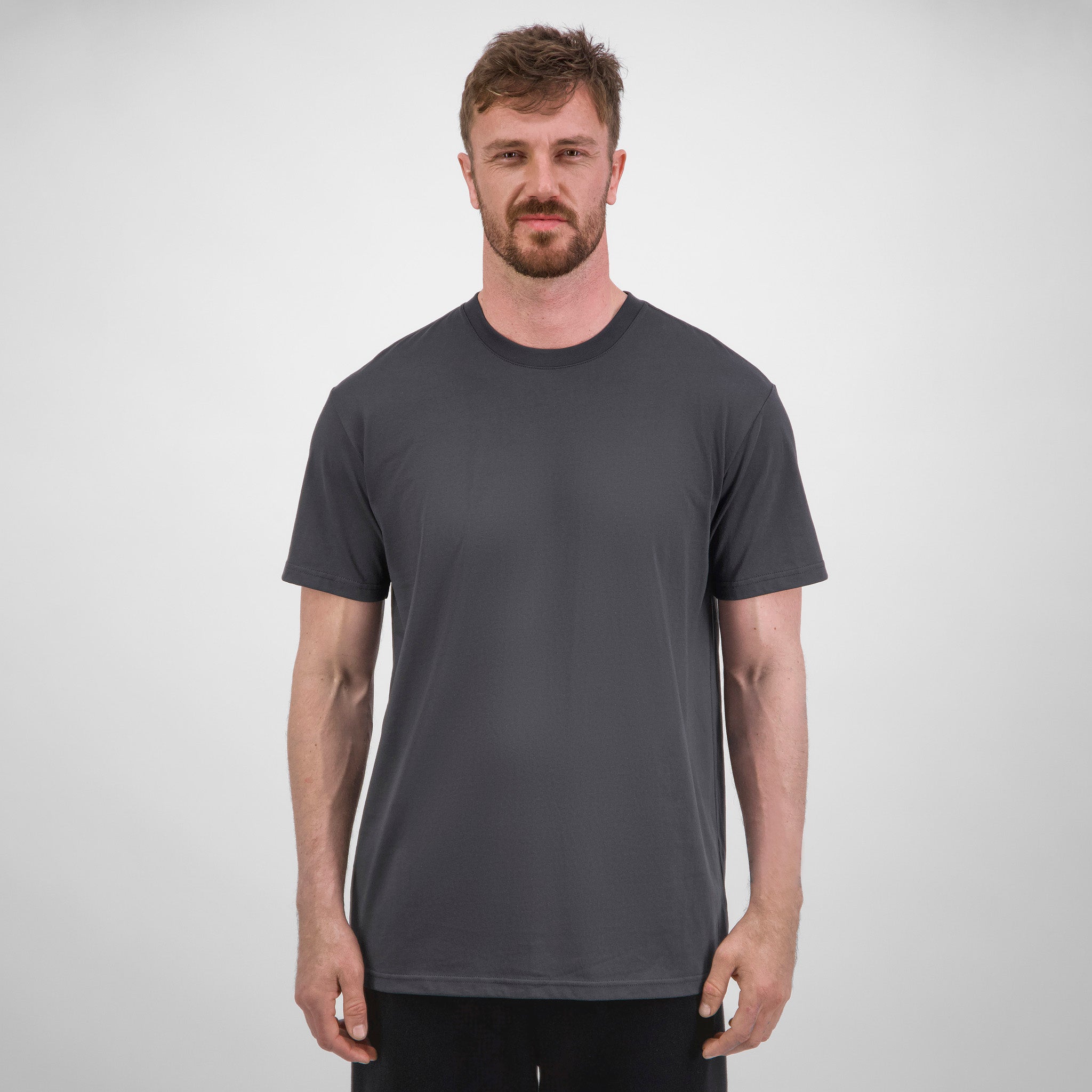 Washed Black Mens Everyday Short Sleeve Tee