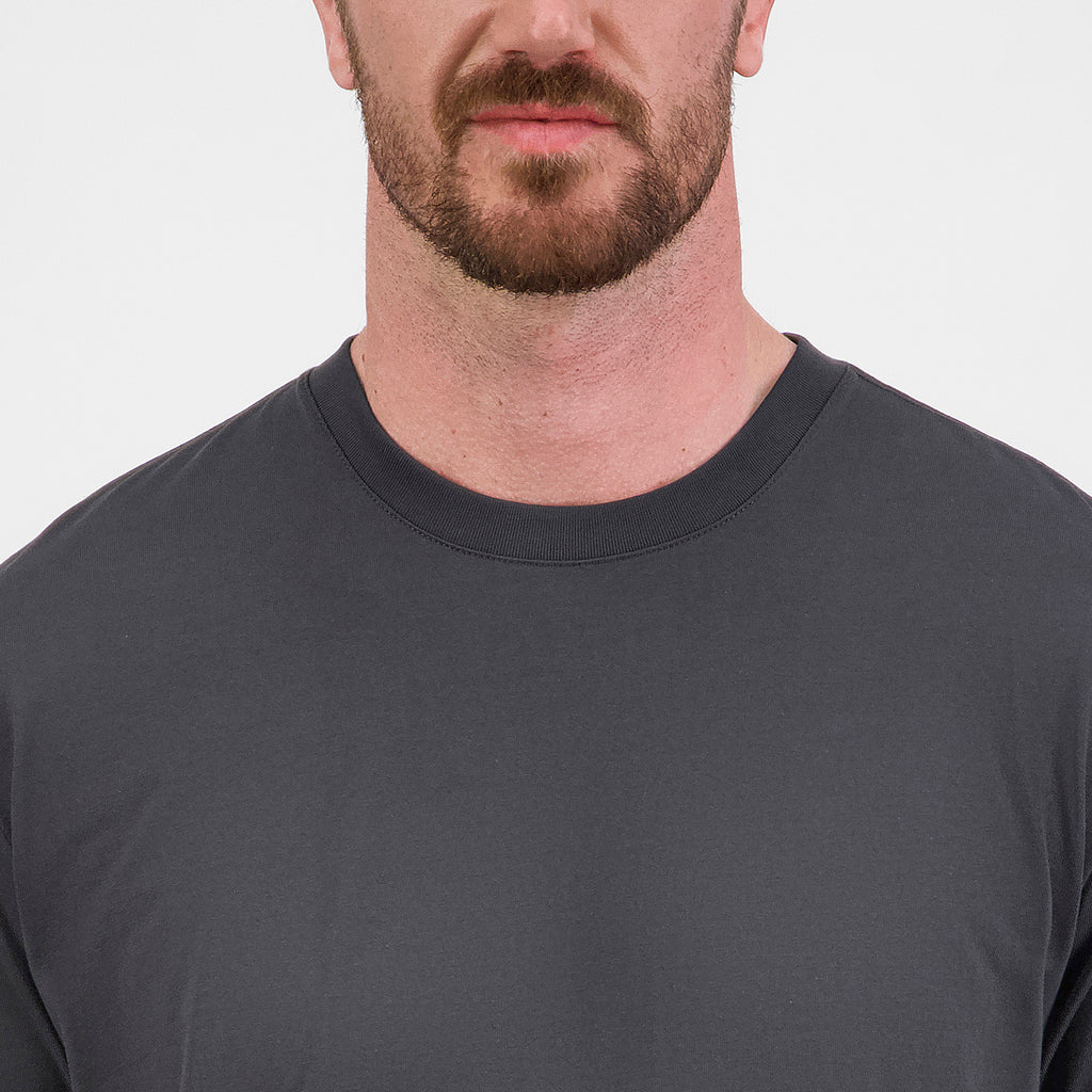Washed Black Mens Everyday Short Sleeve Tee