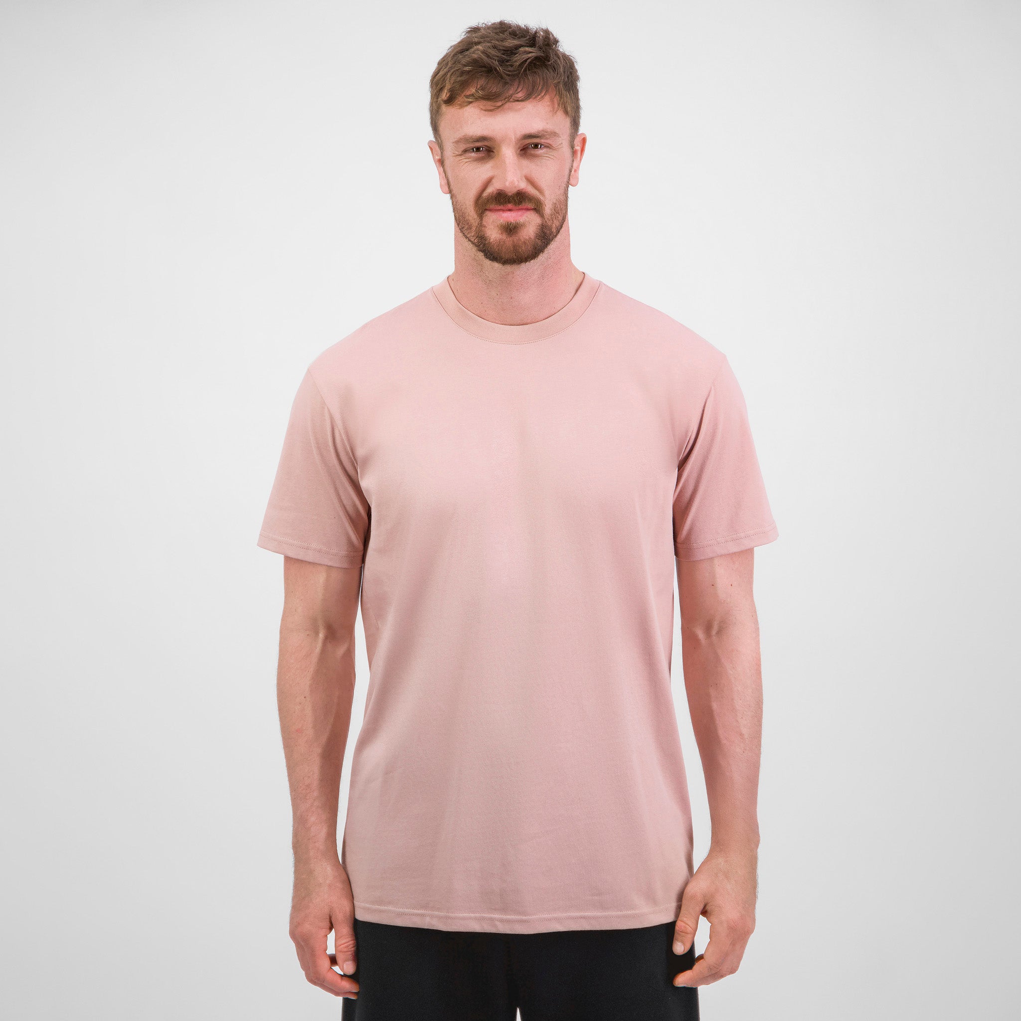 Washed Pink Mens Everyday Short Sleeve Tee