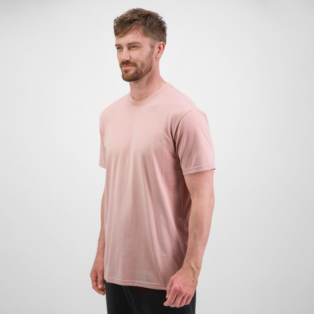Washed Pink Mens Everyday Short Sleeve Tee