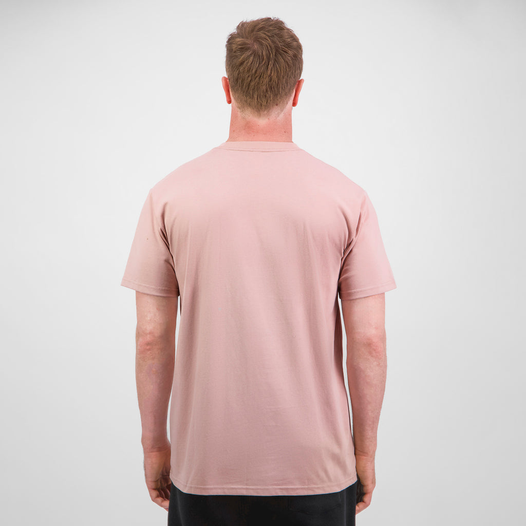 Washed Pink Mens Everyday Short Sleeve Tee