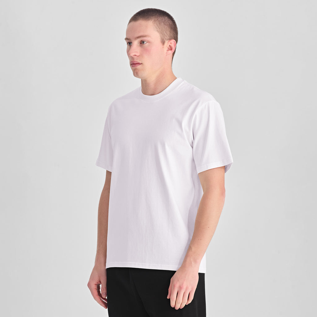 White Everyday Mens Box Tee