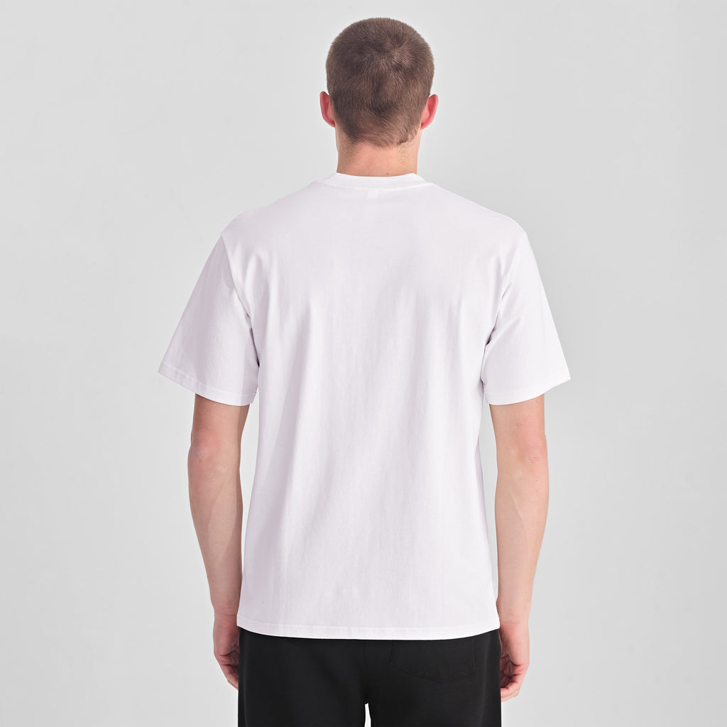 White Everyday Mens Box Tee