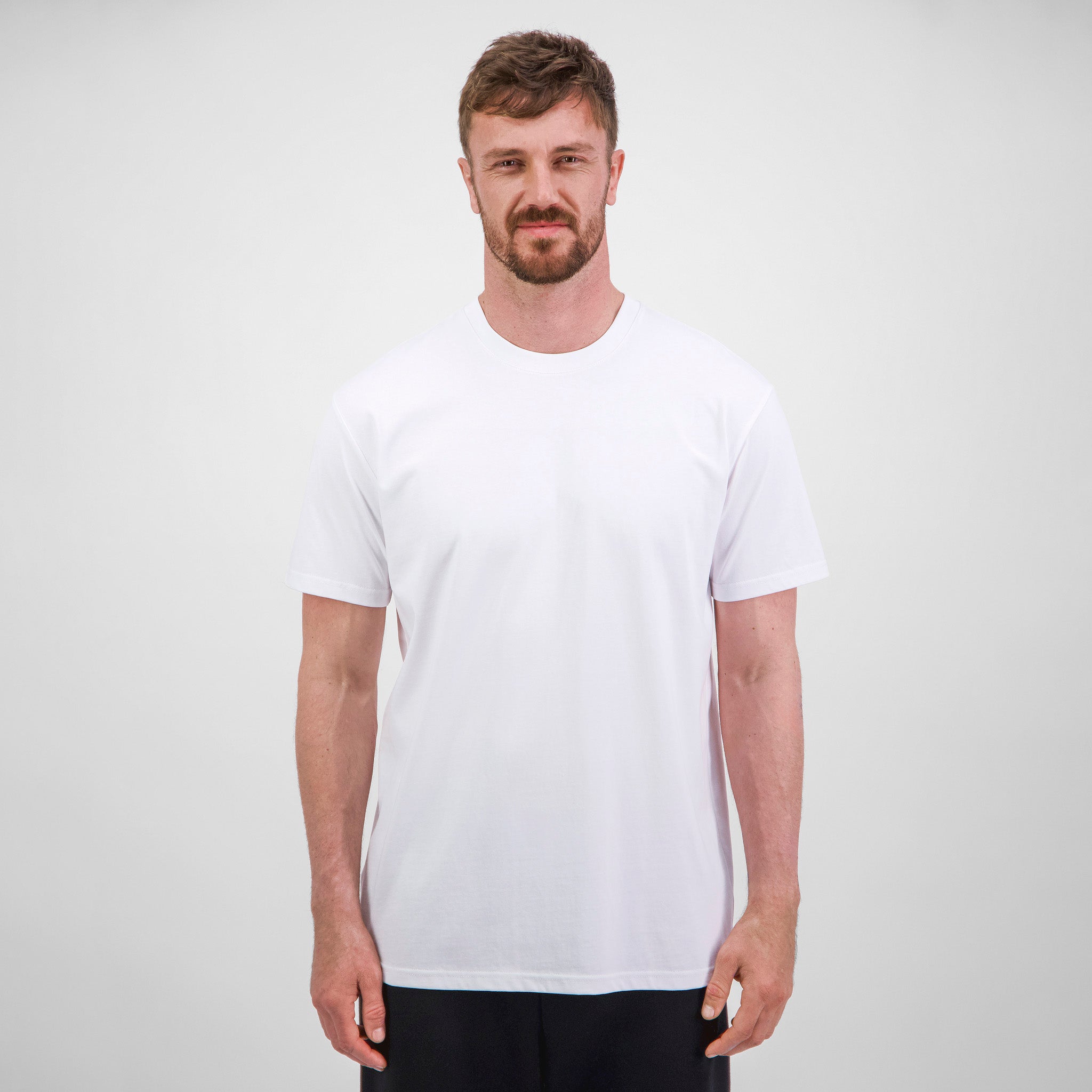 White Mens Everyday Short Sleeve Tee
