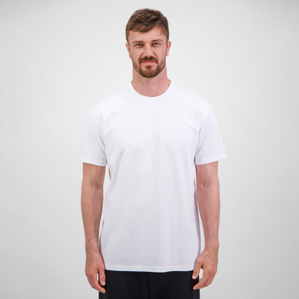 White Mens Everyday Short Sleeve Tee