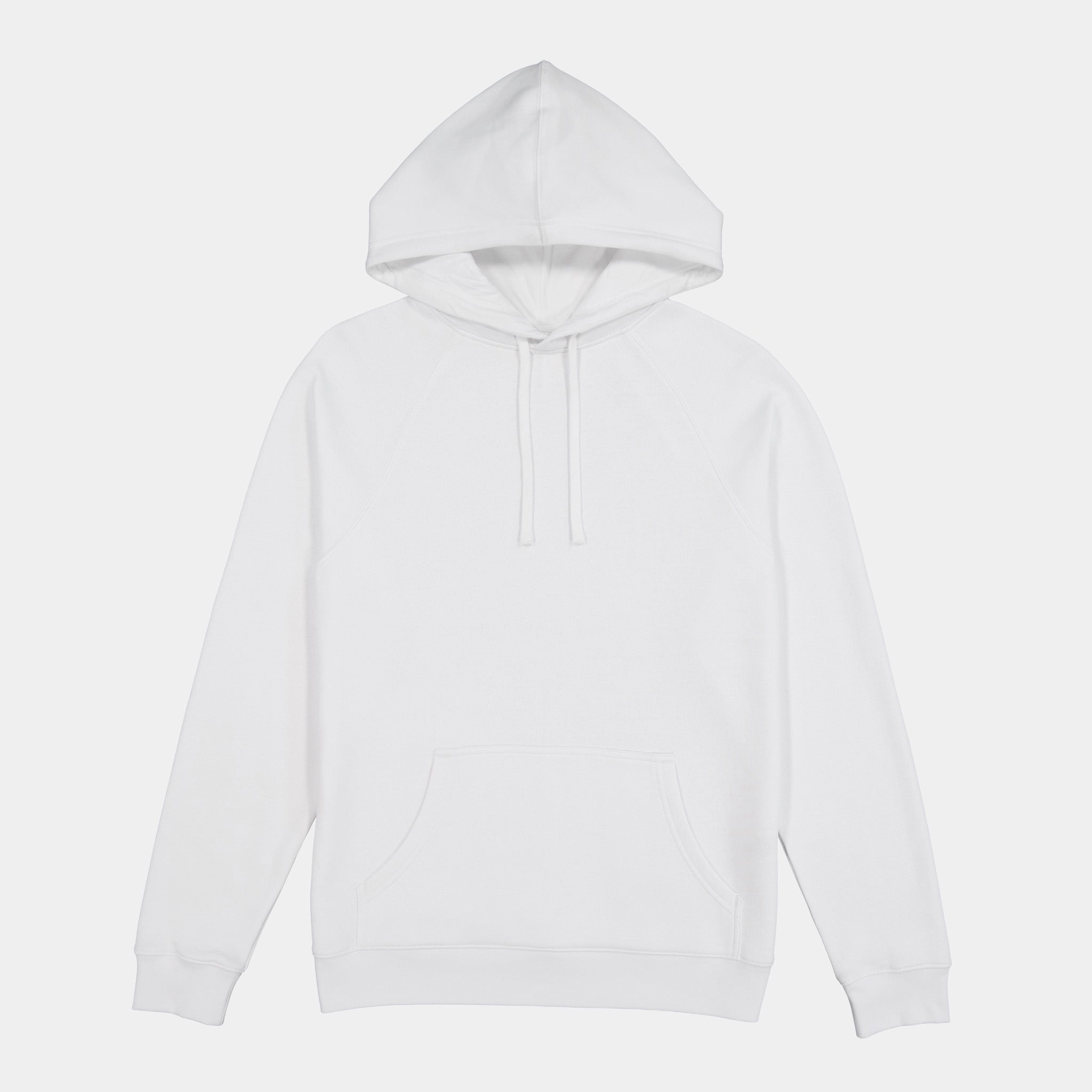 White Womens Basis Hoodie