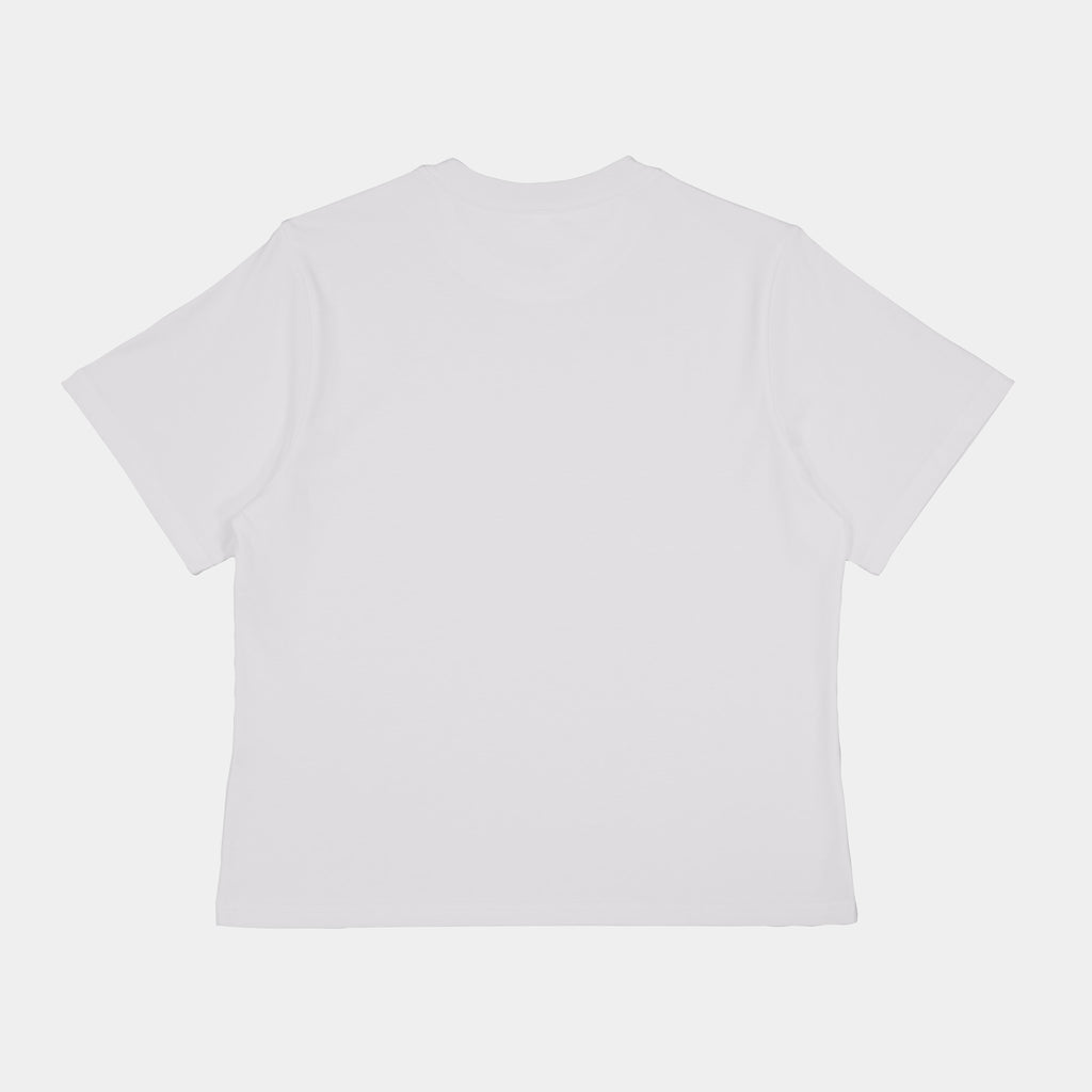 White Everyday Womens Box Tee