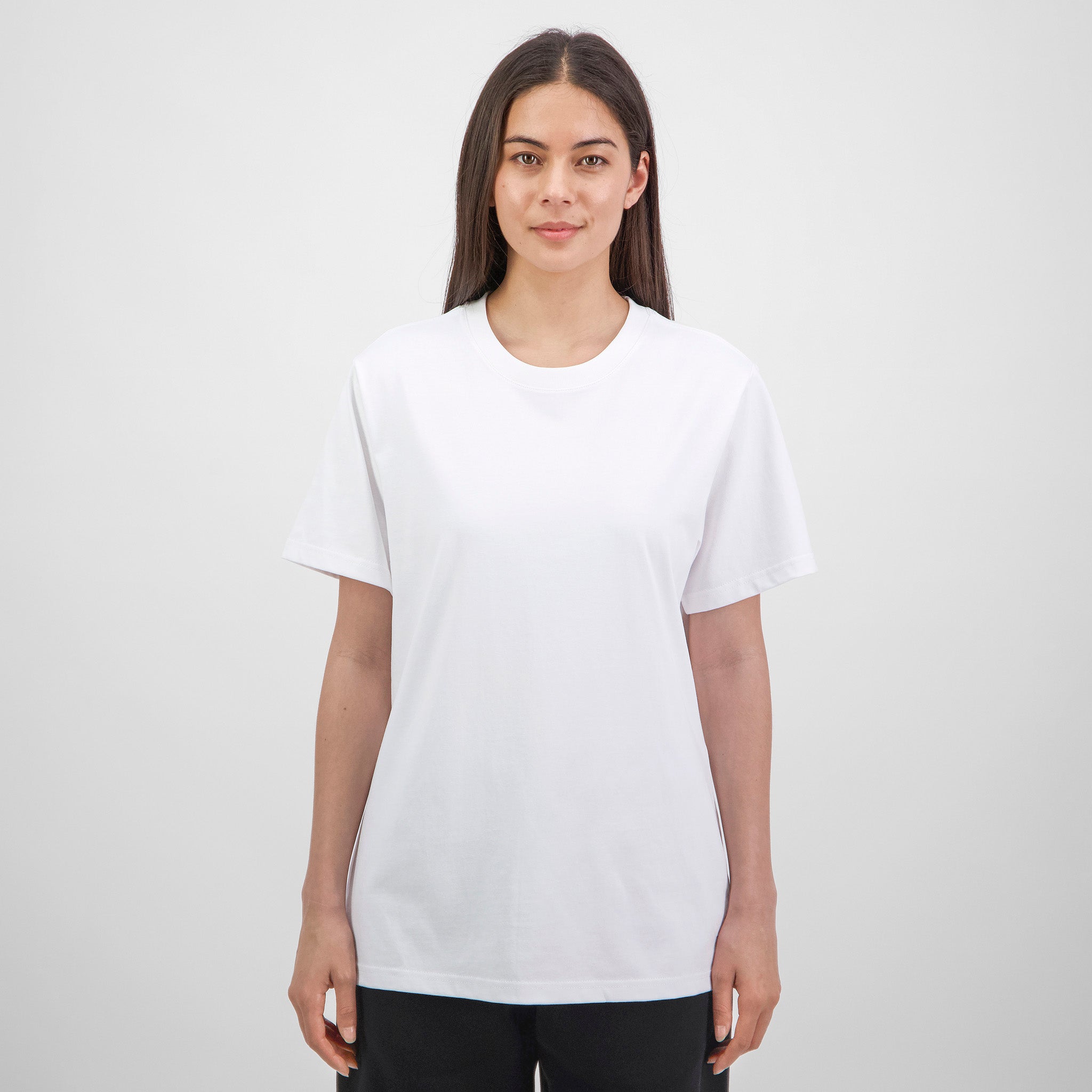 White Womens Everyday Short Sleeve Tee